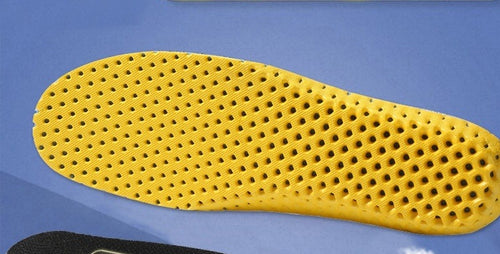 Arvo cushioned insoles, yellow/black